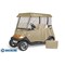 Eevelle Greenline 2 Passenger Drivable Golf Cart Enclosure - Bunker Sand GLET02 - alternate 1